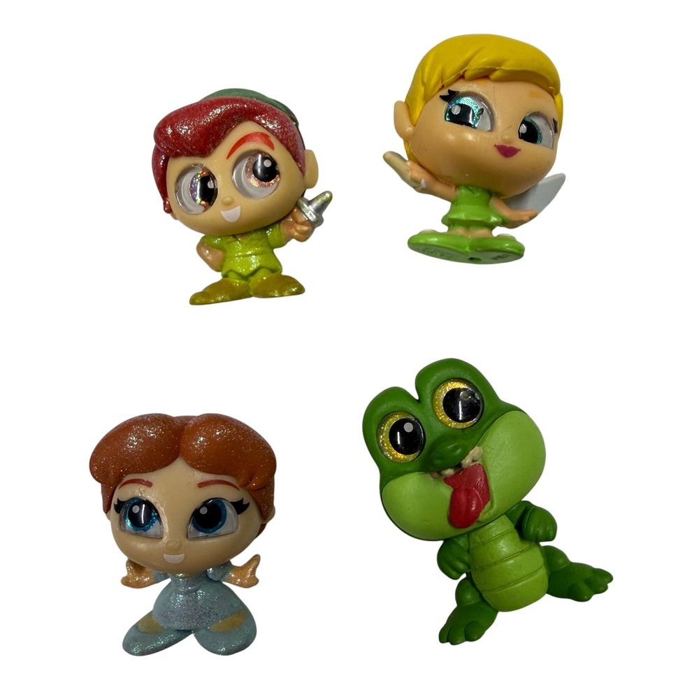 Disney Doorables Peter Pan Series Figures Peter Tinker Bell Wendy Crocodile Lot